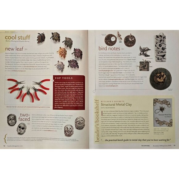 Beadwork Magazine December 2008 January 2009 - Picture 5 of 16